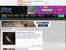 Tablet Screenshot of ohiogamefishing.com